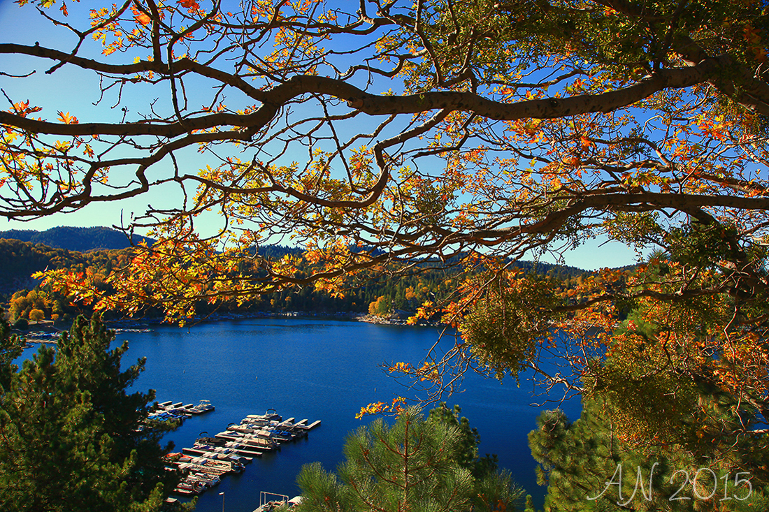 Point Your Way To Lake Arrowhead California Fall Color