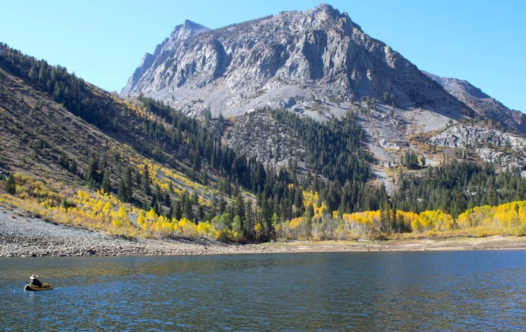 10.15.24 Float Tube At Lundy Lake Liz Grans, Mono County Tourism