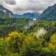 Early autumn in switzerland