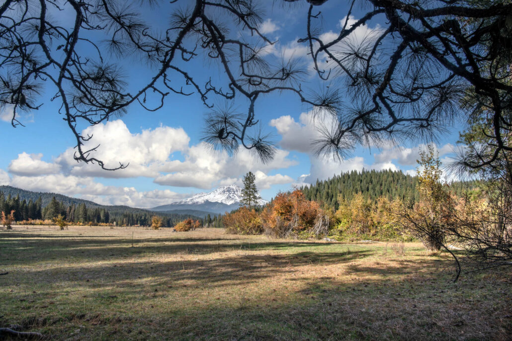 Mt shasta south of mccloud